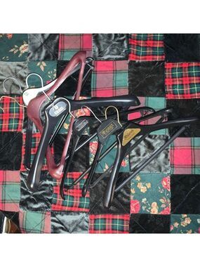 Unbranded Closet Accessories One Size Black Brown Hangers